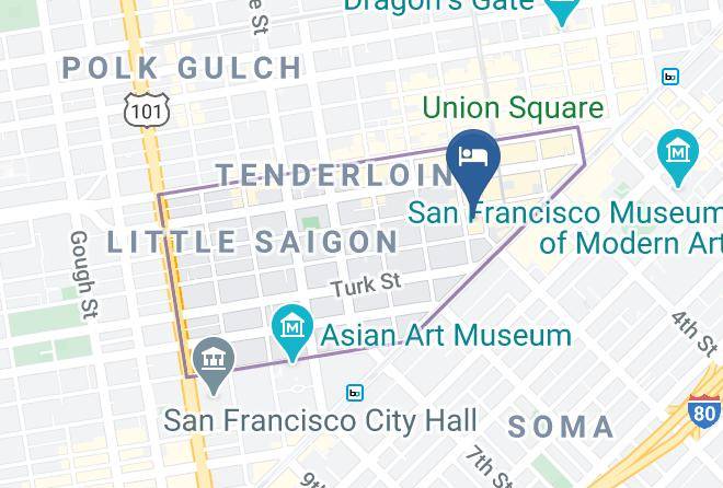 San Francisco - Parc 55 San Francisco A Hilton Hotel Maps