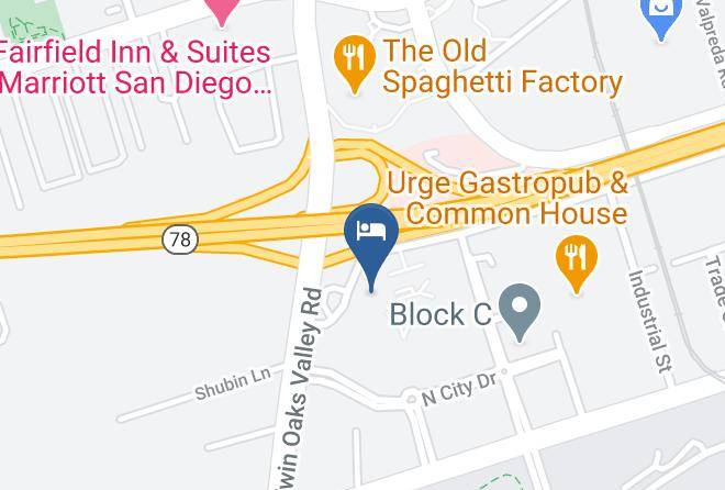 San Diego - Hampton Inn San Marcos Maps