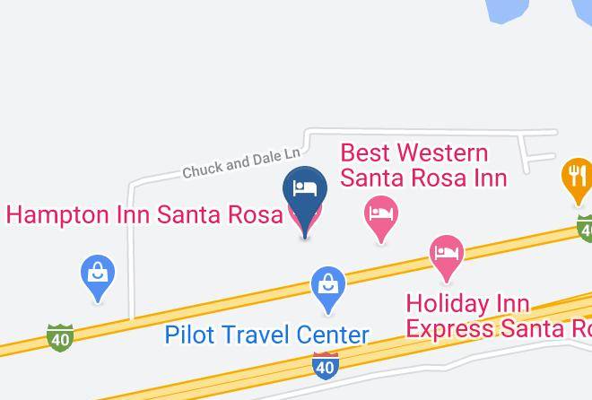 Guadalupe - Hampton Inn Santa Rosa Maps