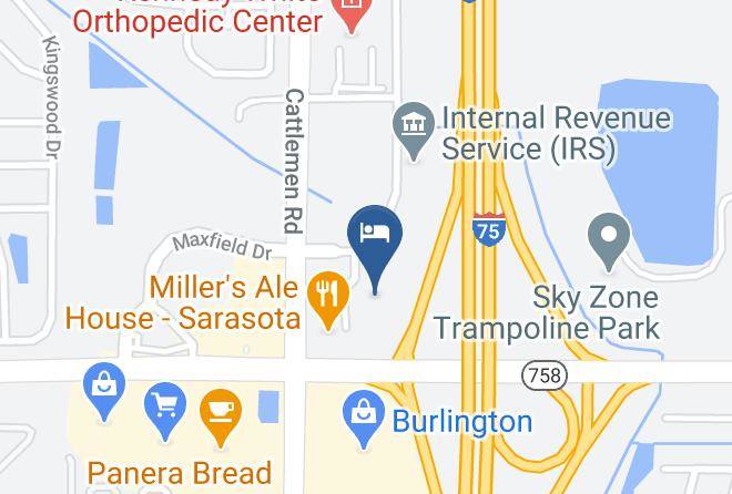 Sarasota - Hampton Inn Sarasota I 75 Bee Ridge Maps