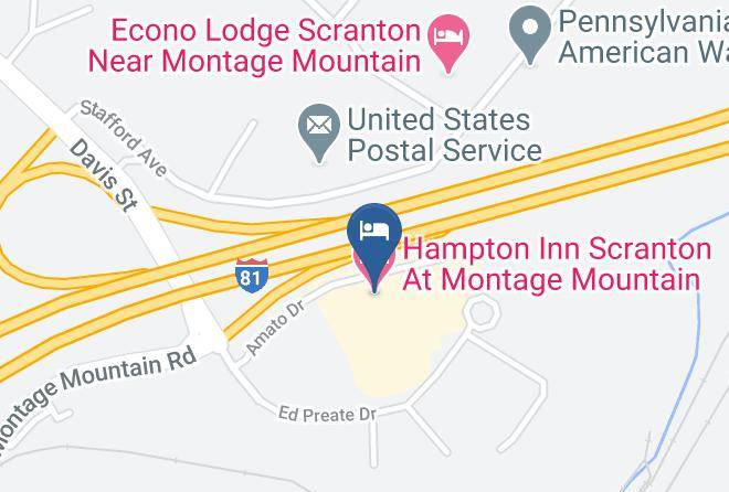 Lackawanna - Hampton Inn Scranton At Montage Mountain Maps