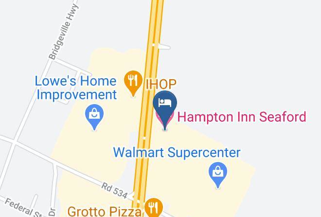 Sussex - Hampton Inn Seaford Maps