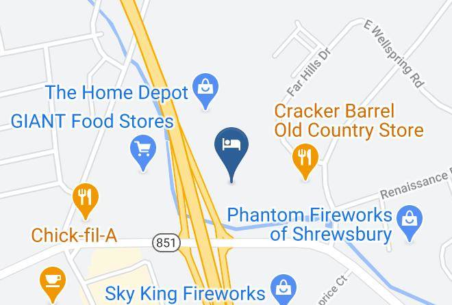 York - Hampton Inn Shrewsbury Maps