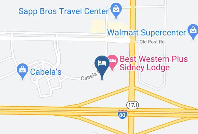 Cheyenne - Hampton Inn Sidney Maps
