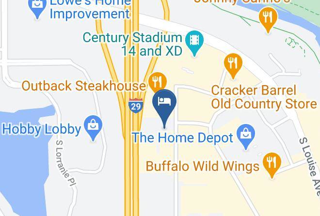 Minnehaha - Hampton Inn Sioux Falls Maps