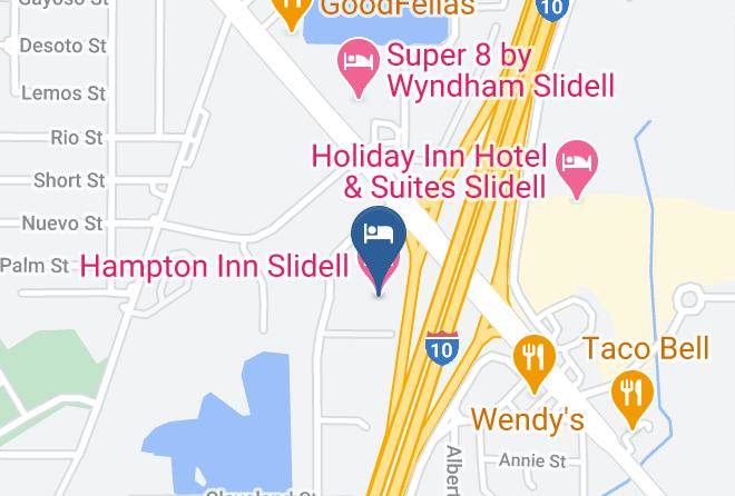 St Tammany Par - Hampton Inn Slidell Maps