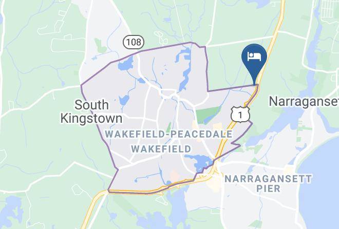 Washington - Hampton Inn South Kingstown Newport Area Maps