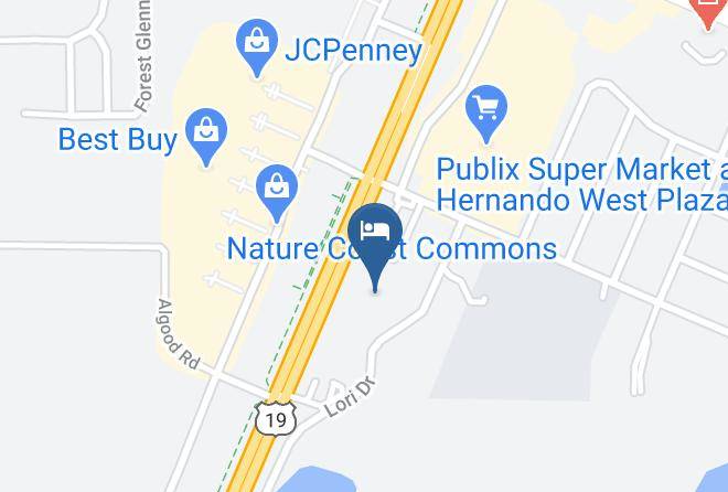 Hernando - Hampton Inn Spring Hill Maps