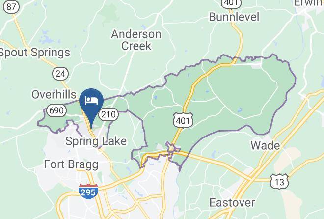 Cumberland - Hampton Inn Spring Lake Fayetteville Maps