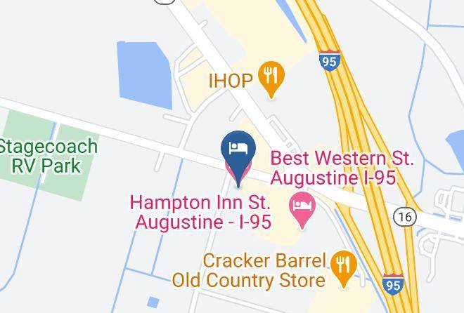 St Johns - Hampton Inn St Augustine I 95 Maps
