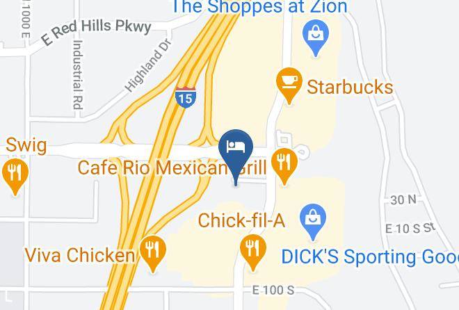 Washington - Hampton Inn St George Maps