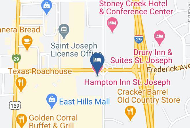 Buchanan - Hampton Inn St Joseph Maps