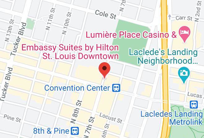 St Louis City - Embassy Suites By Hilton St Louis Downtown Maps