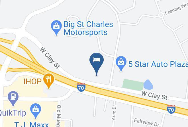 St Charles - Hampton Inn St Louis St Charles Maps