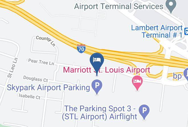 St Louis - Hampton Inn By Hilton St Louis Airport Maps