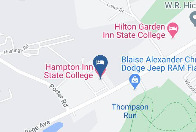 Centre - Hampton Inn State College Maps