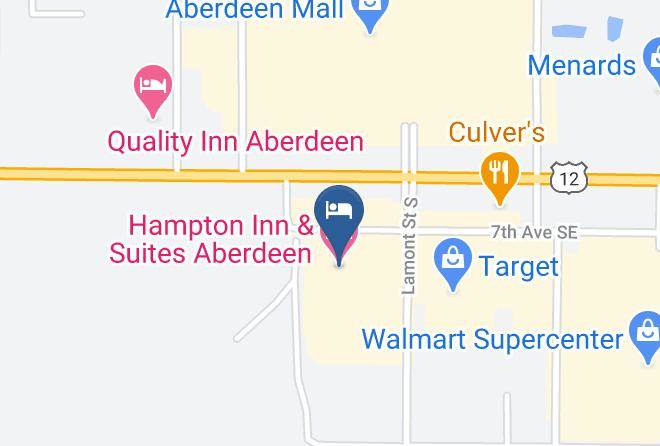 Brown - Hampton Inn & Suites Aberdeen Maps