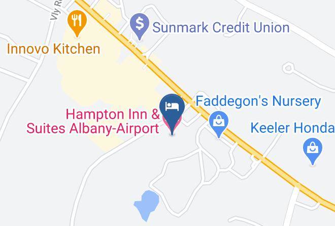 Albany - Hampton Inn & Suites Albany Airport Maps