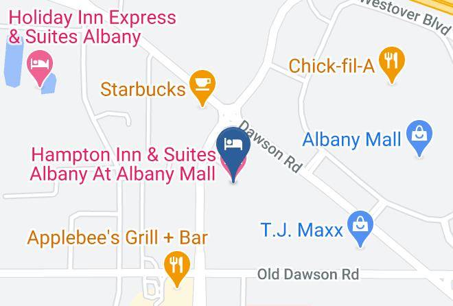 Hampton Inn & Suites Albany At Albany Mall Map