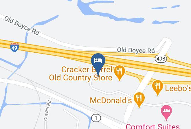 Rapides Par - Hampton Inn & Suites Alexandria Maps