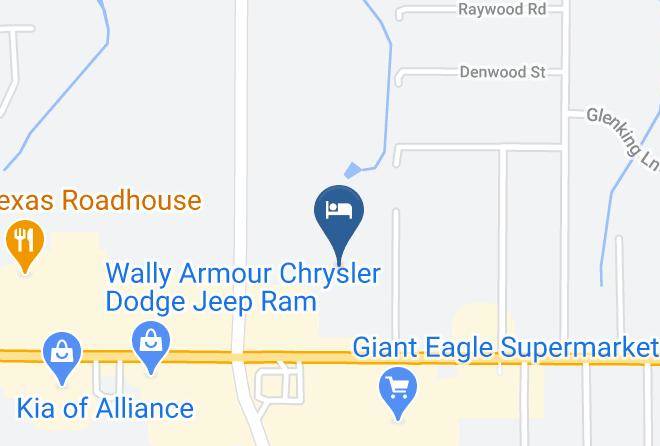 Hampton Inn & Suites Alliance Map