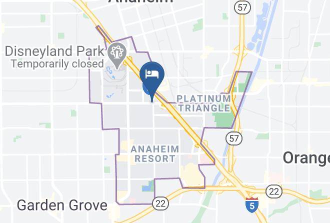 Orange - Hampton Inn & Suites Anaheim Resort Convention Center Maps