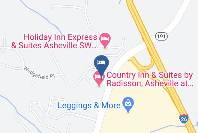 Buncombe - Hampton Inn & Suites Asheville Biltmore Area Maps