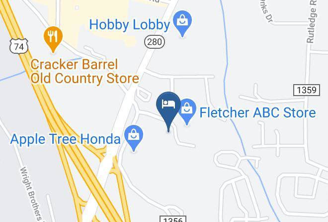 Henderson - Hampton Inn & Suites Asheville I 26 Maps