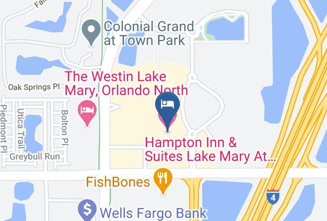 Seminole - Hampton Inn & Suites Lake Mary At Colonial Townpark Maps