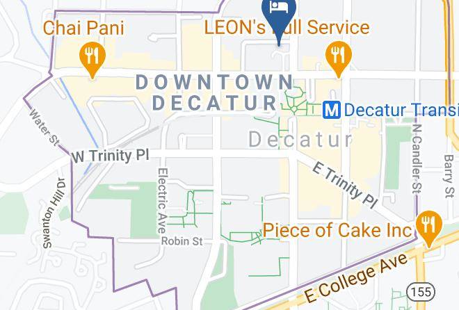 Dekalb - Hampton Inn & Suites Atlanta Decatur Emory Maps