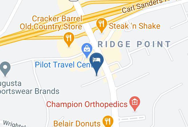 Columbia - Hampton Inn & Suites Augusta West Maps