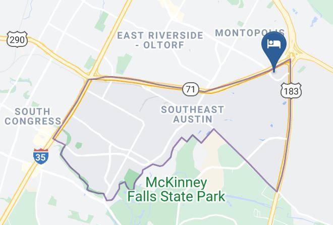 Travis - Hampton Inn & Suites Austin Airport Maps