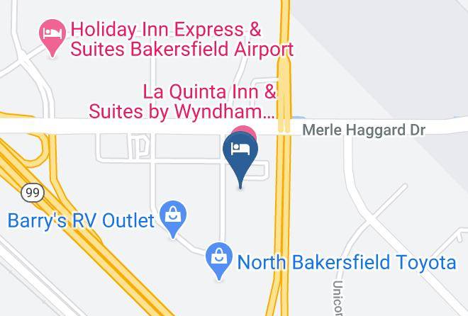 Kern - Hampton Inn & Suites Bakersfield North Airport Maps