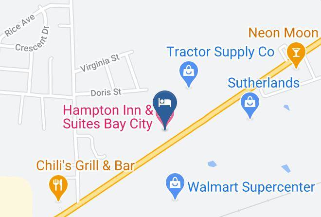 Matagorda - Hampton Inn & Suites Bay City Maps