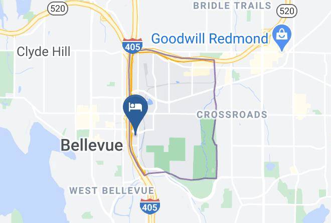 King - Hampton Inn & Suites Bellevue Downtown Seattle Maps