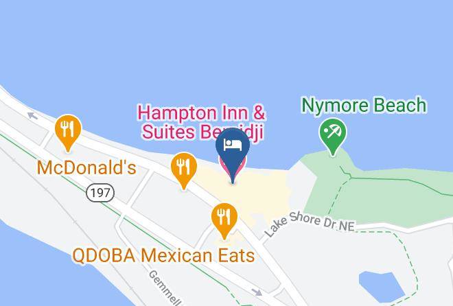 Beltrami - SouthShore Hotel On Lake Bemidji Maps