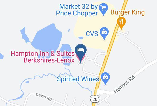 Berkshire - Hampton Inn & Suites Berkshires Lenox Maps
