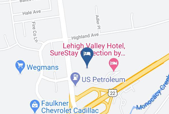 Northampton - Hampton Inn & Suites Bethlehem Maps