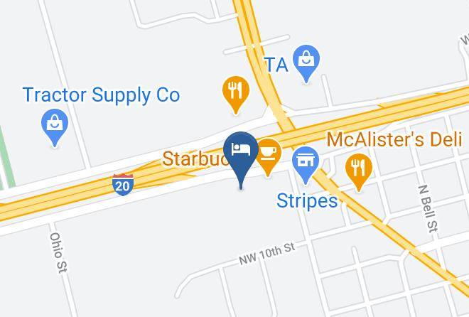 Howard - Hampton Inn & Suites Big Spring Maps