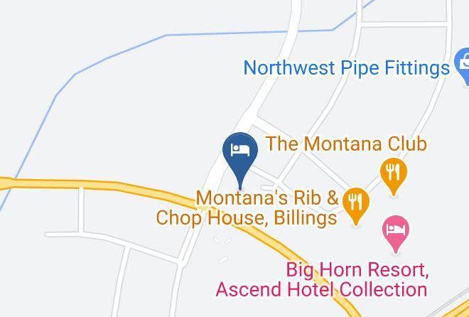 Yellowstone - Hampton Inn & Suites Billings West I 90 Maps