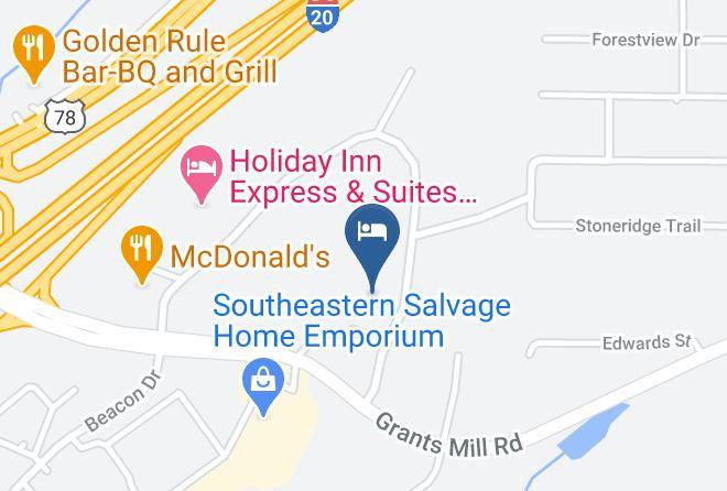 Jefferson - Hampton Inn & Suites Birmingham East Irondale Maps