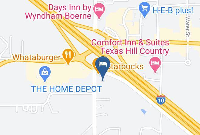 Hampton Inn & Suites Boerne Map