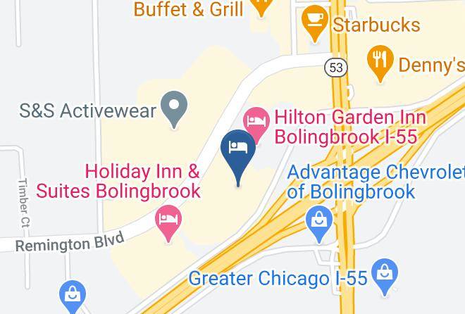 Will - Hampton Inn & Suites Bolingbrook Maps