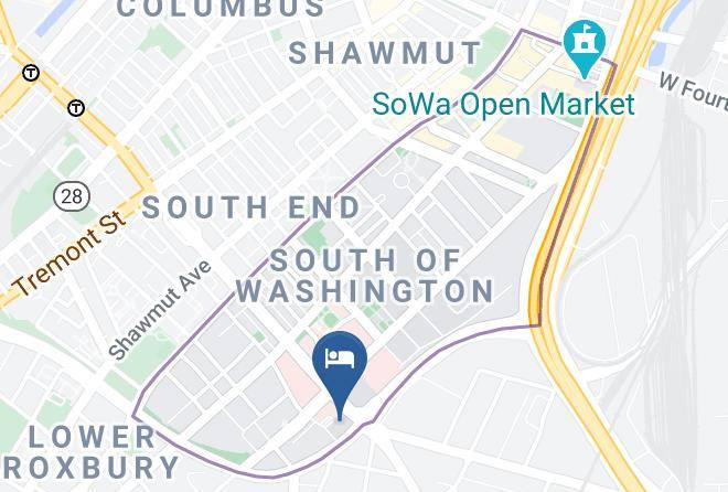 Suffolk - Hampton Inn & Suites Boston Crosstown Center Maps