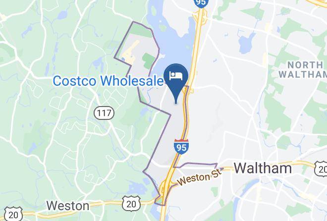Middlesex - Hampton Inn And Suites Boston Waltham Maps
