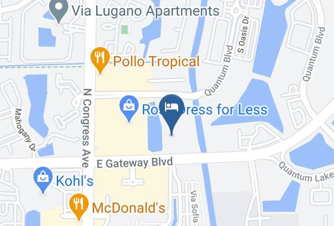 Palm Beach - Hampton Inn & Suites Boynton Beach Maps