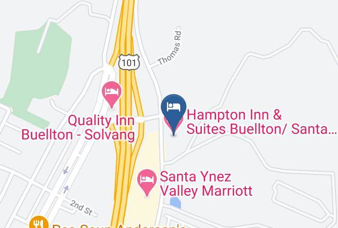 Santa Barbara - Hampton Inn & Suites Buellton Santa Ynez Valley Maps