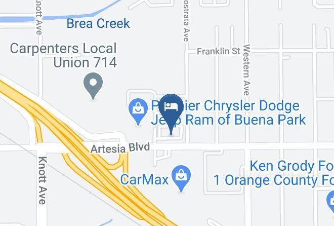 Orange - Hampton Inn & Suites Buena Park Maps