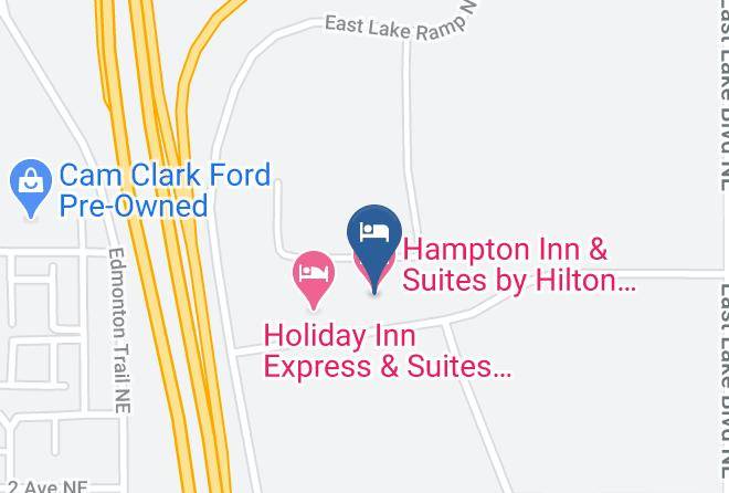 Division 6 - Hampton Inn & Suites By Hilton Airdrie Ab Canada Maps