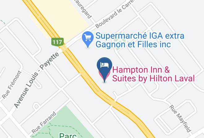 Laval - Hampton Inn & Suites By Hilton Laval Maps